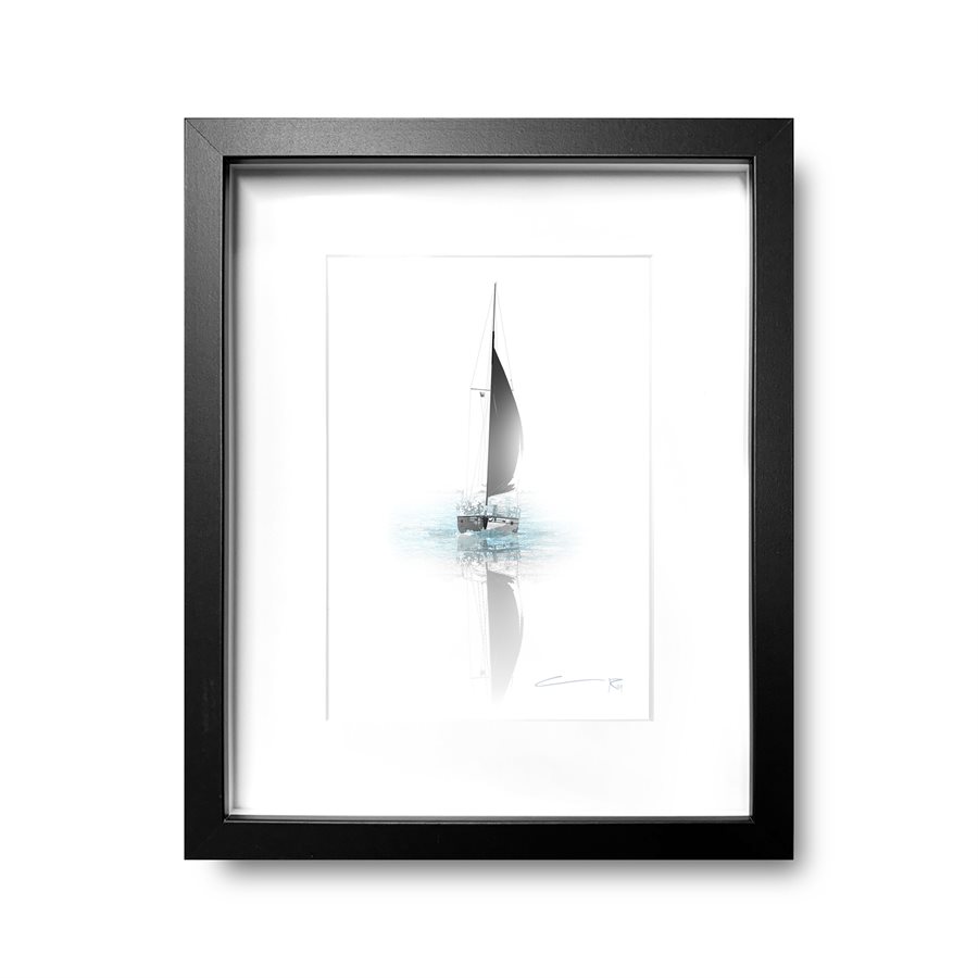 Tail breeze, Black frame