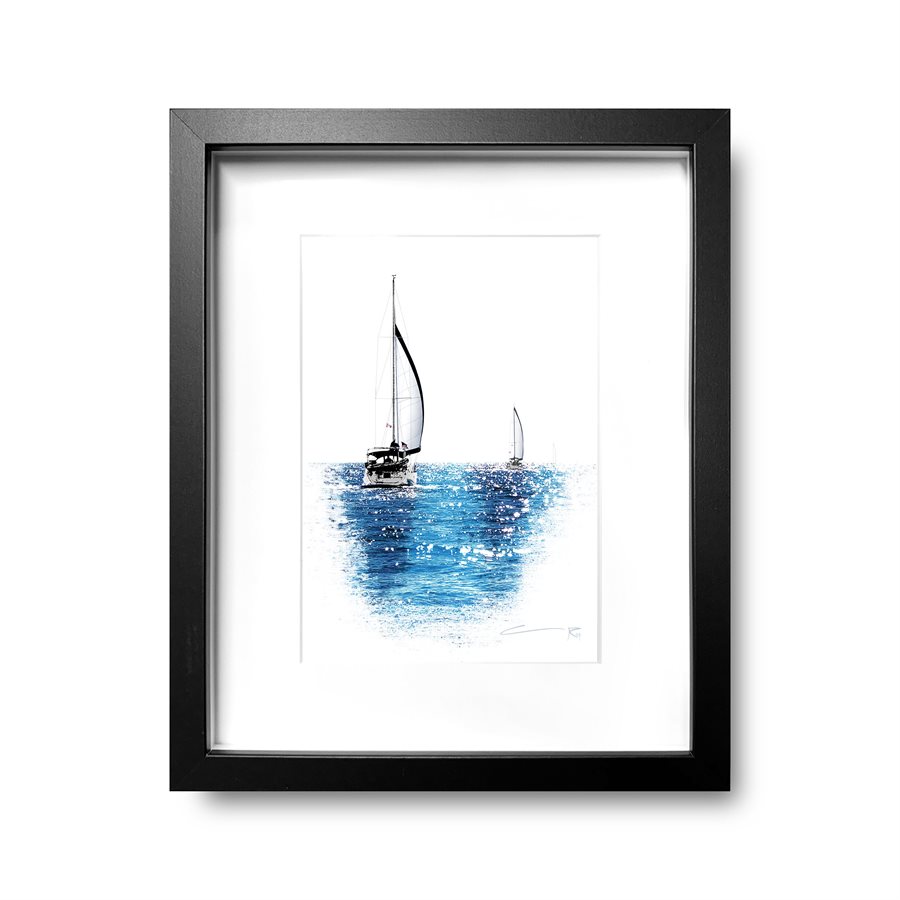 The great crossing, Black frame The great crossing, Black frame