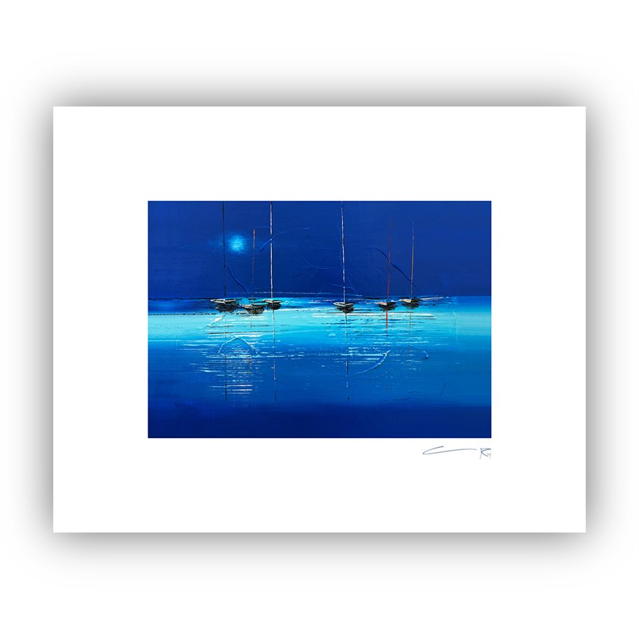 Lune bleue, Non encadré Lune bleue, Non encadré