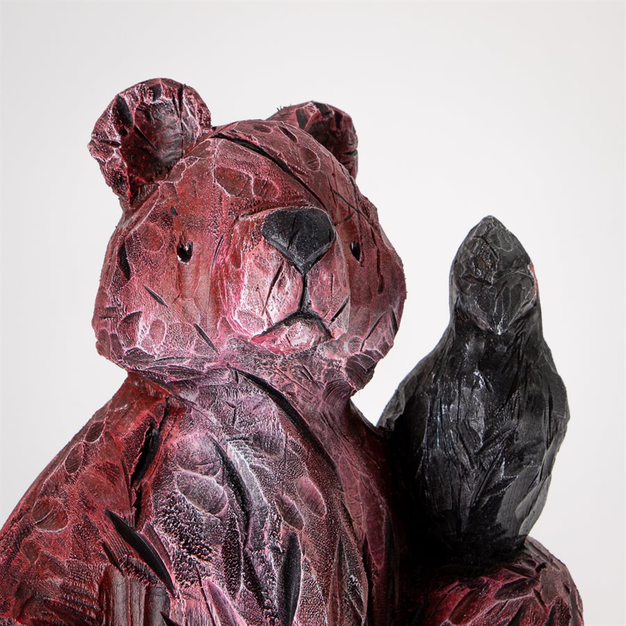 L'ours et le corbeau L'ours et le corbeau