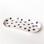 Small Oval Plate - Blue My Love 10