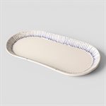 Small Oval Plate - Blue My Love 11