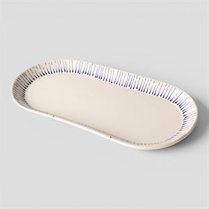 Petite assiette ovale - Bleu.e mon amour 11