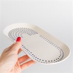 Small Oval Plate - Blue My Love 15