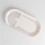 Small Oval Plate - Blue My Love 15