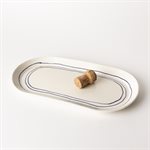 Small Oval Plate - Blue My Love 9
