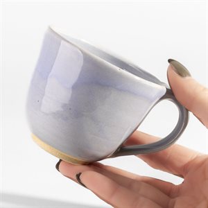 Stoneware long cup - Sky blue