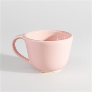 Stoneware long cup - Pink