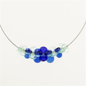 Collier hélice de verre (petit)