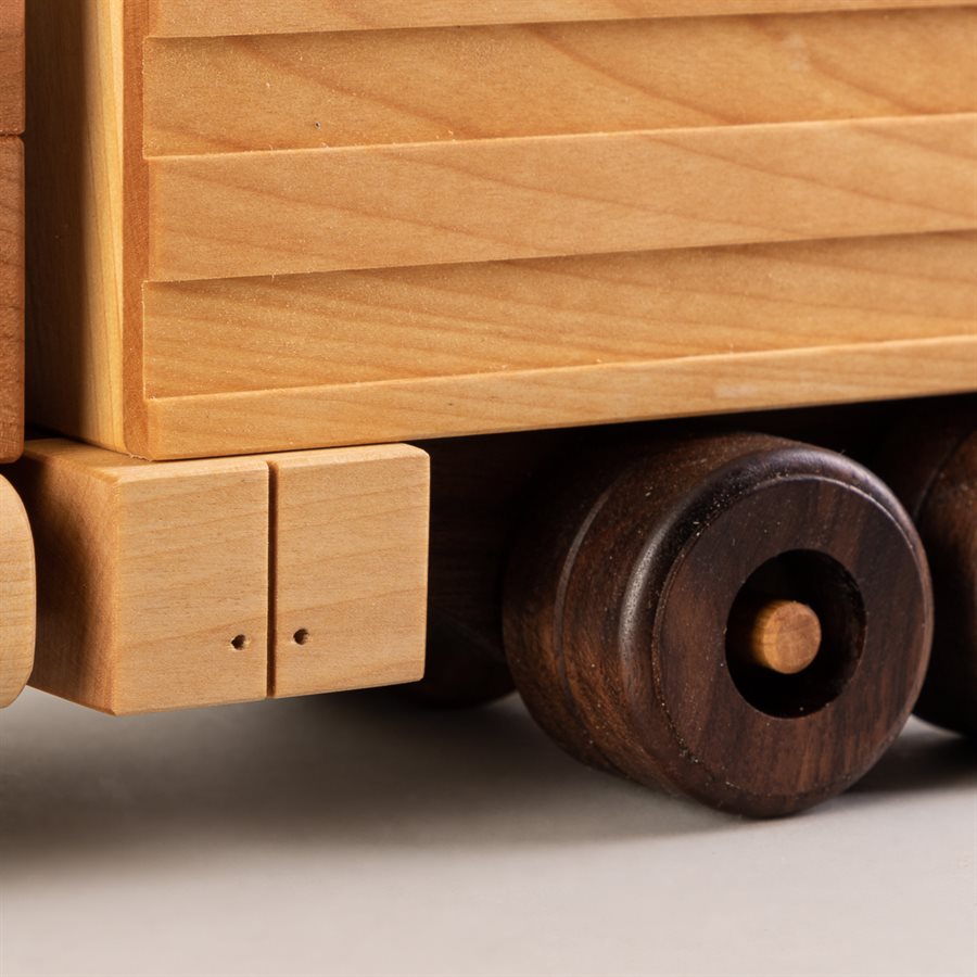 Jouet camion benne en bois Jouet camion benne en bois