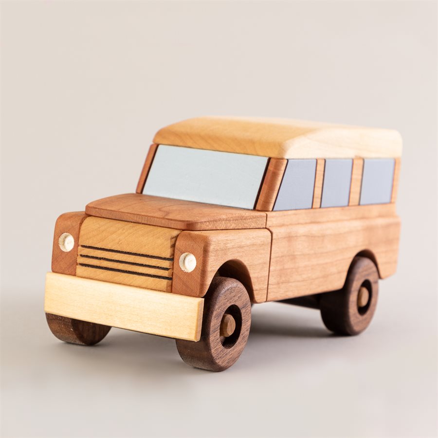 Jouet jeep en bois Jouet jeep en bois