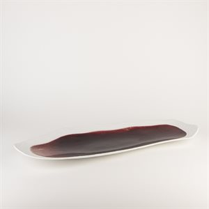 Large, unique "faceted" platter