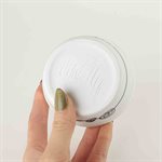 Main de sel en porcelaine noire et blanche