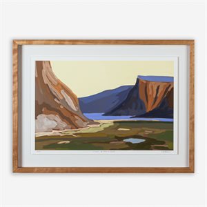 The Spirit of René Richard - Cherry wood frame