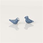 Clay bird earring 