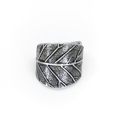 Bague feuille d'orme rouge Bague feuille d'orme rouge