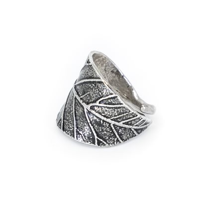 Bague feuille d'orme rouge Bague feuille d'orme rouge