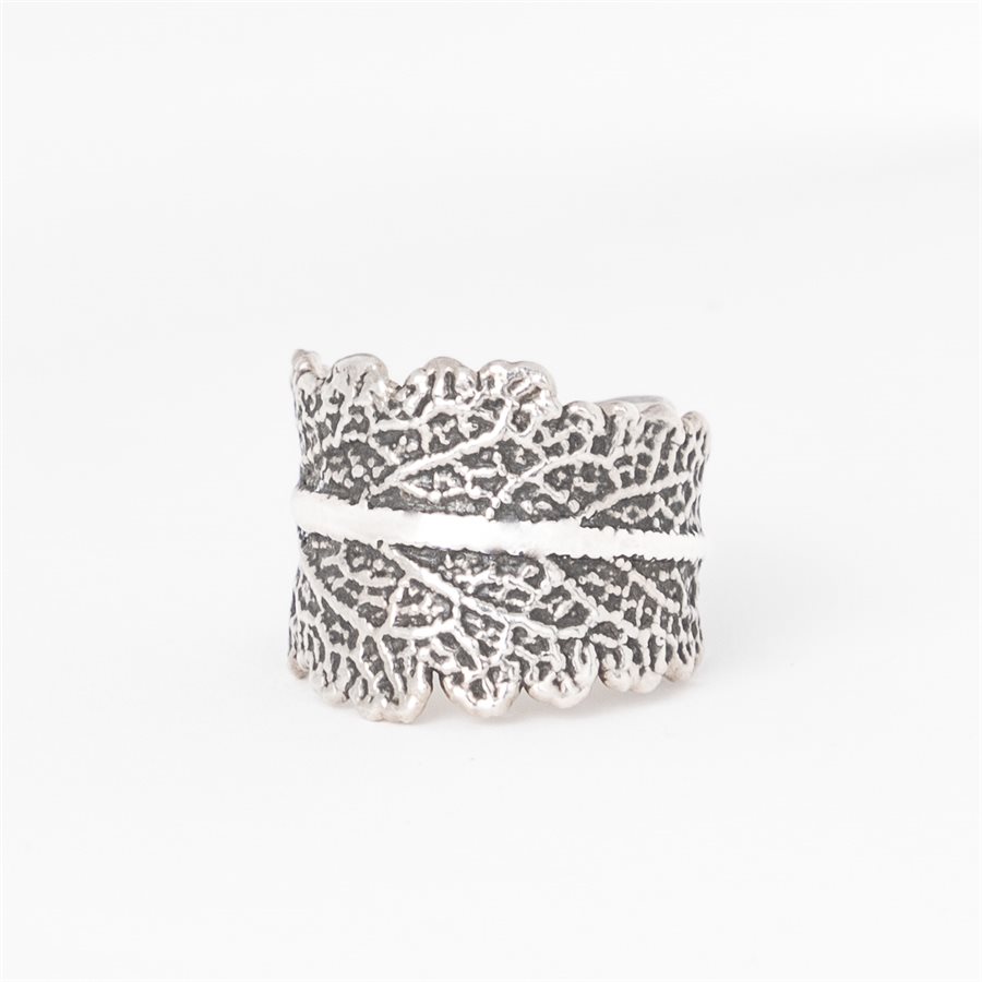 Bague feuille de sauge Bague feuille de sauge