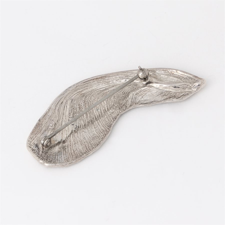 Broche samare en argent Broche samare en argent
