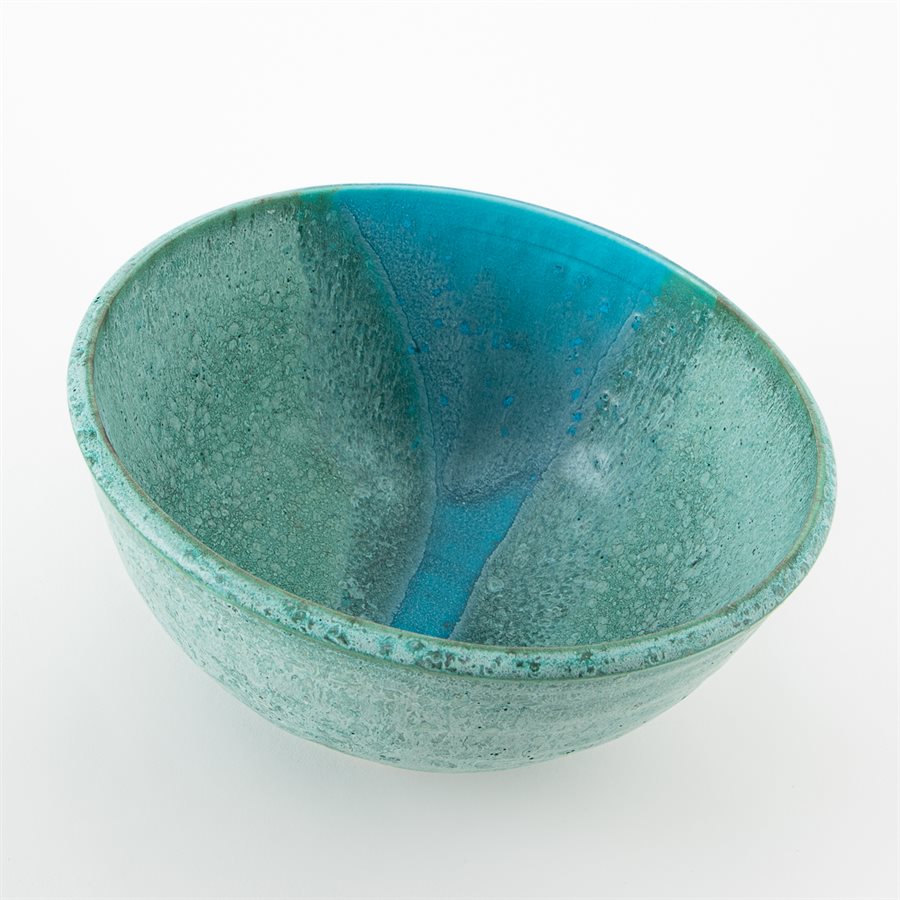Bol en céramique bleue de 7'' Bol en céramique bleue de 7''