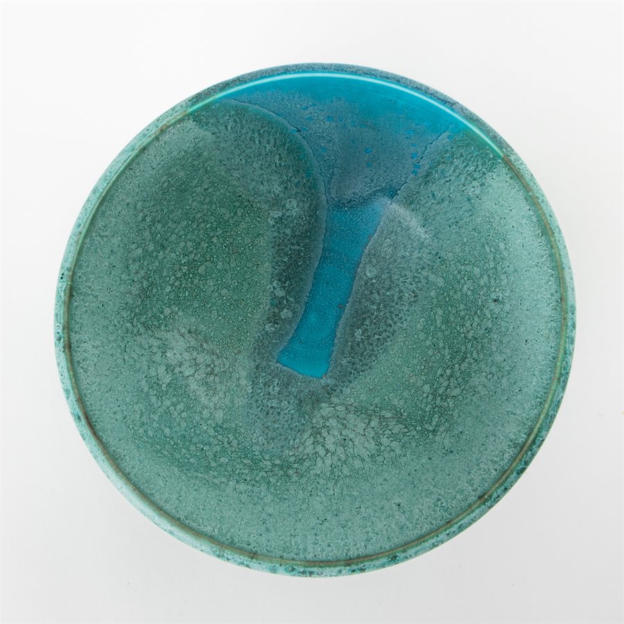 Bol en céramique bleue de 7'' Bol en céramique bleue de 7''