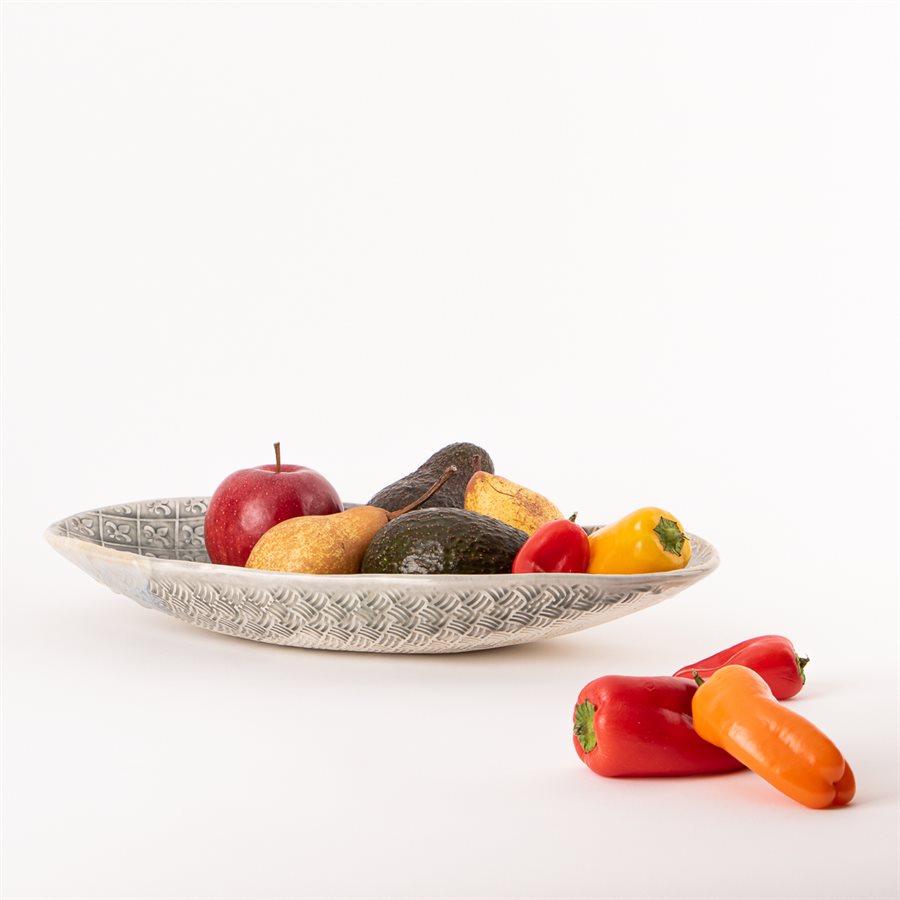 Bol à fruit, modèle ovale allongé Bol à fruit, modèle ovale allongé