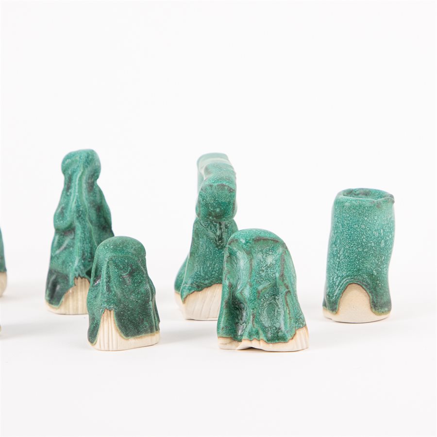 Jeu d'échecs unique en onyx et céramique Jeu d'échecs unique en onyx et céramique