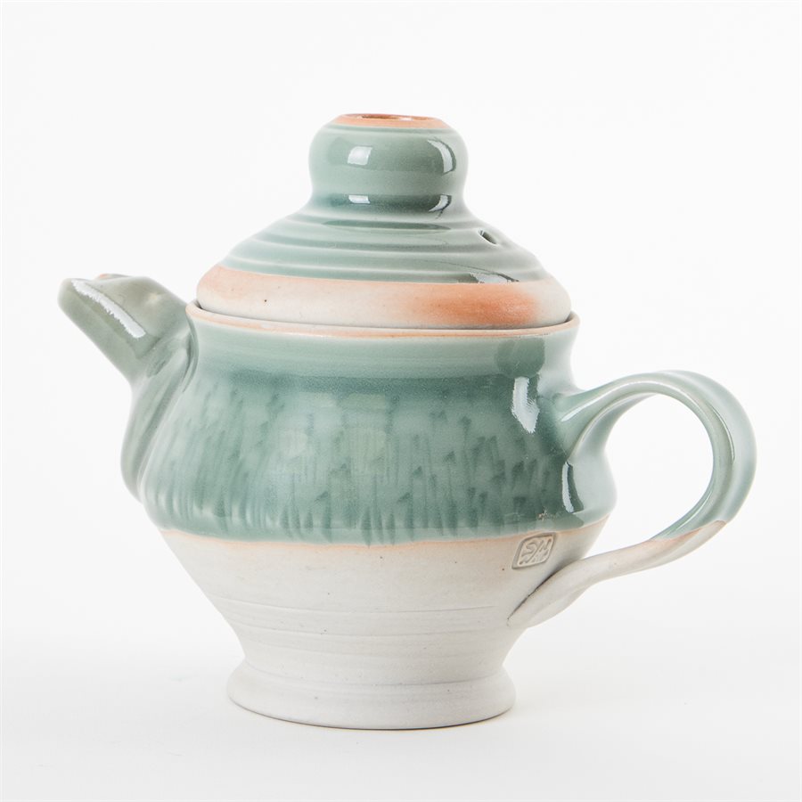 Petite théière en porcelaine bleue Petite théière en porcelaine bleue