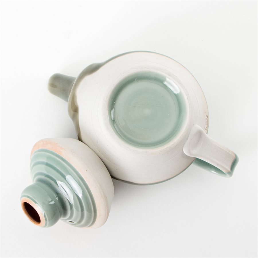 Petite théière en porcelaine bleue Petite théière en porcelaine bleue