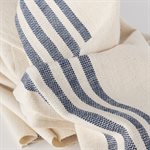 Linge à vaisselle en coton tissé à la main