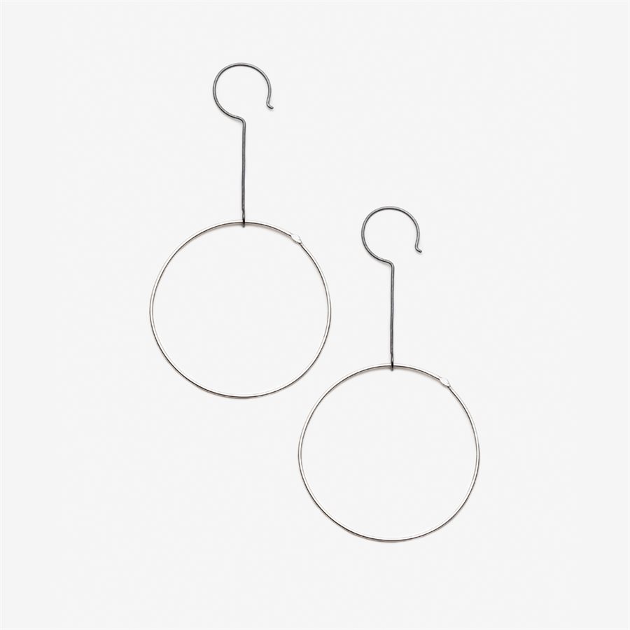 Boucle d'oreille EK1 en argent Boucle d'oreille EK1 en argent