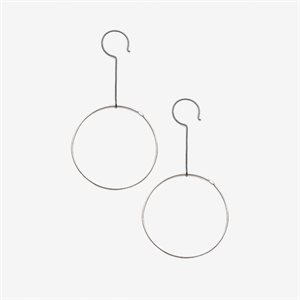 EK1 silver earring