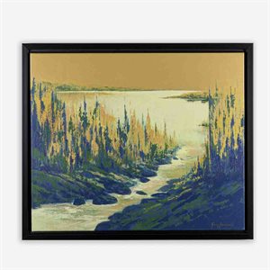 La rivière du lac jaune