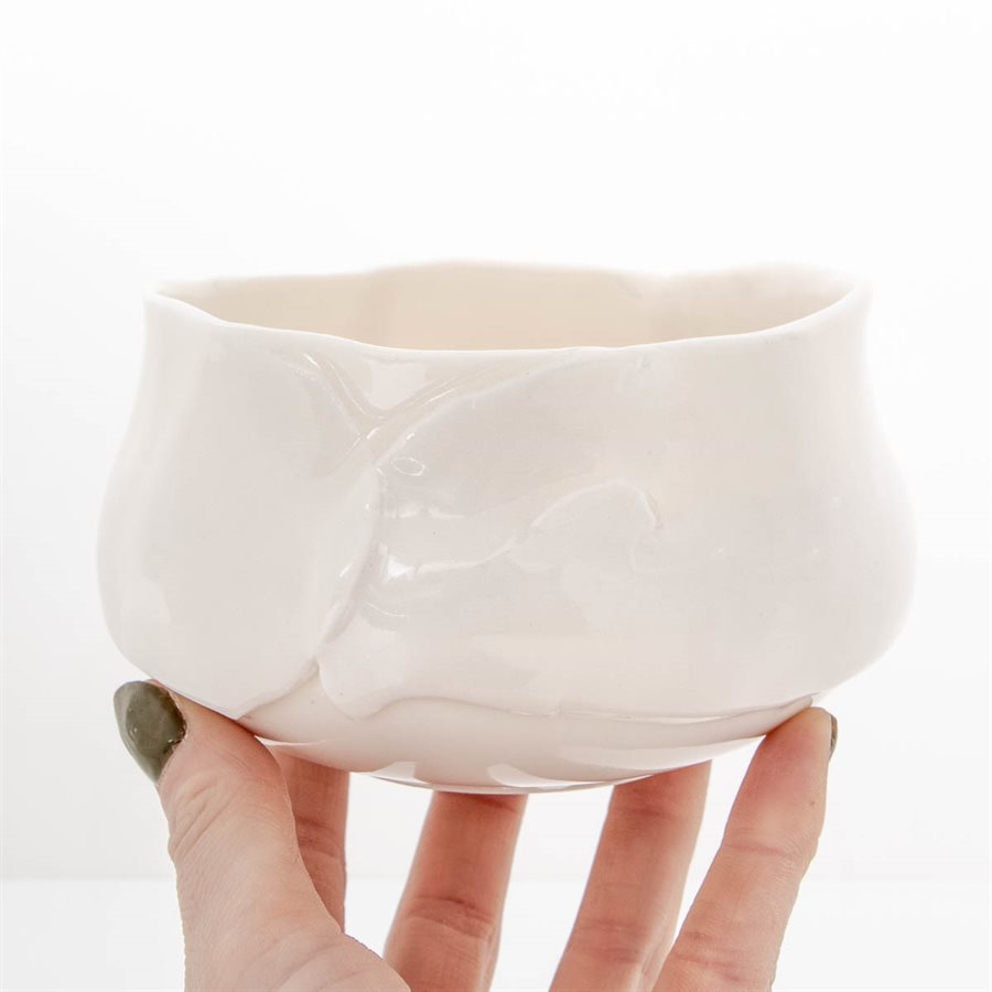 Bol en porcelaine pincée Bol en porcelaine pincée