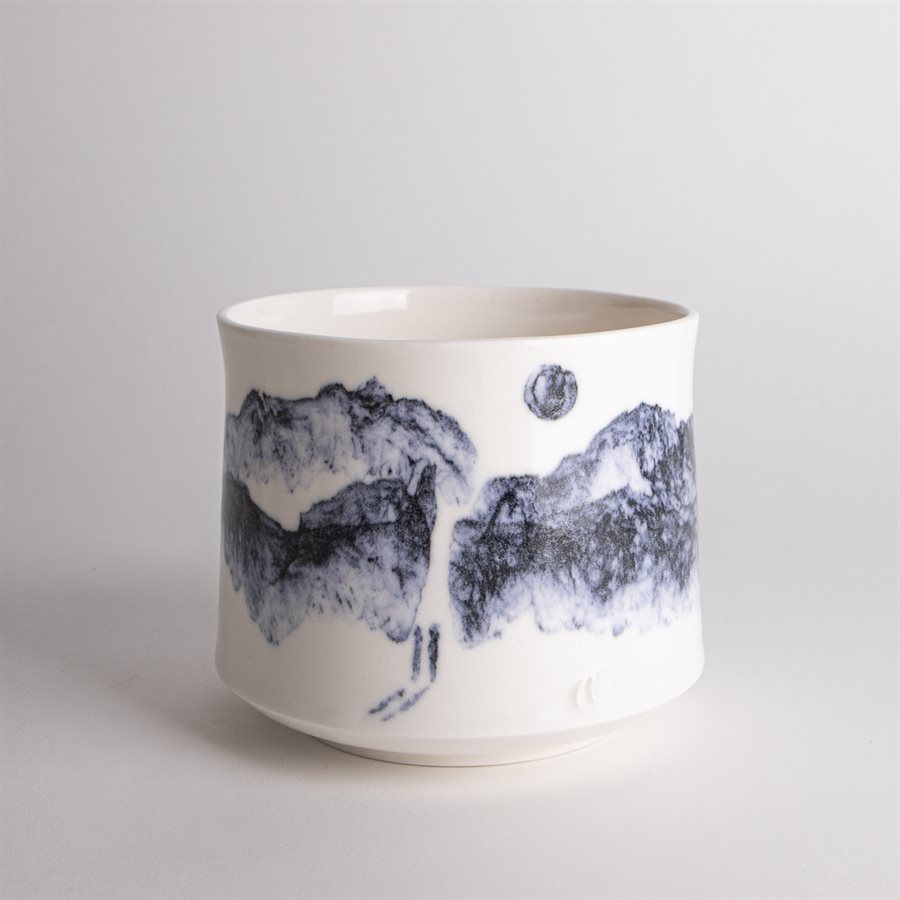 Porcelain landscape 4 planter Porcelain landscape 4 planter