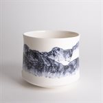 Porcelain landscape 4 planter