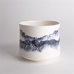 Porcelain landscape 4 planter
