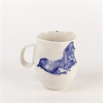 Regular white and blue mug 3