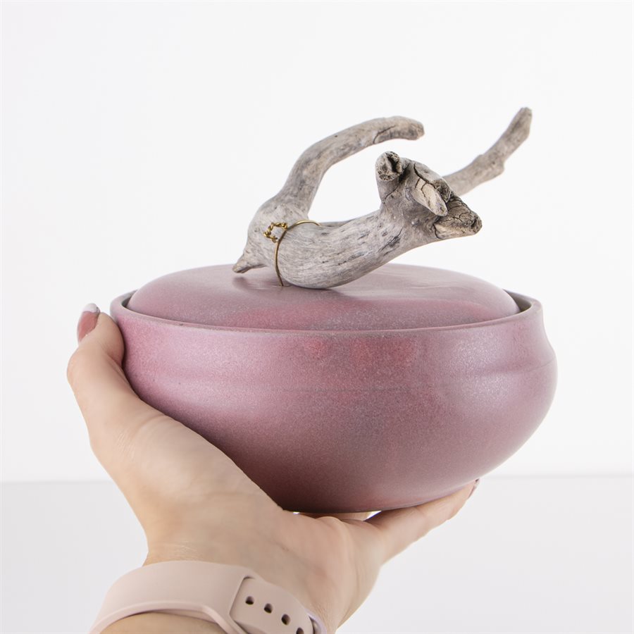 Urne pour animal de compagnie en céramique 1 Urne pour animal de compagnie en céramique 1
