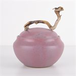 Pink small porcelain jar 2