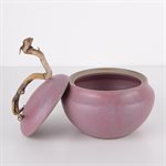 Pink small porcelain jar 2