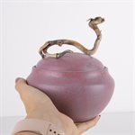 Pink small porcelain jar 2