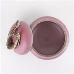 Petite jarre en porcelaine rose 3