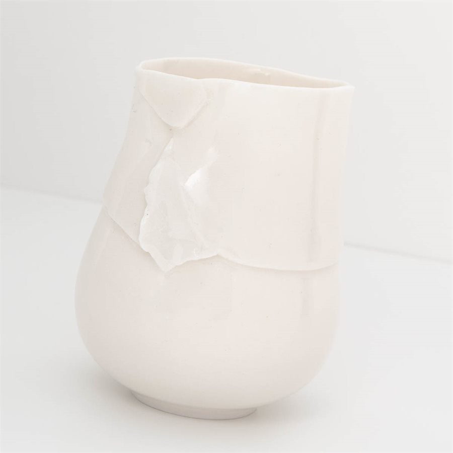 Verre en porcelaine pincée Verre en porcelaine pincée