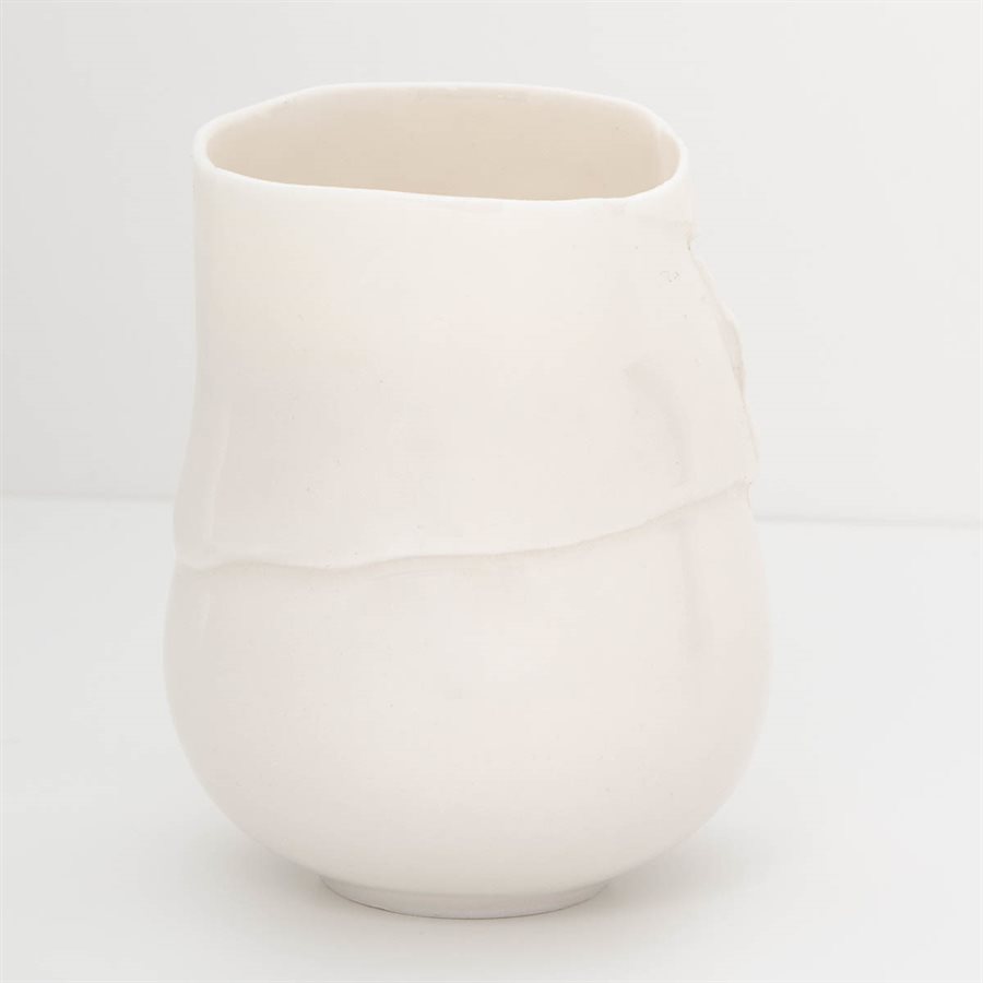 Verre en porcelaine pincée Verre en porcelaine pincée
