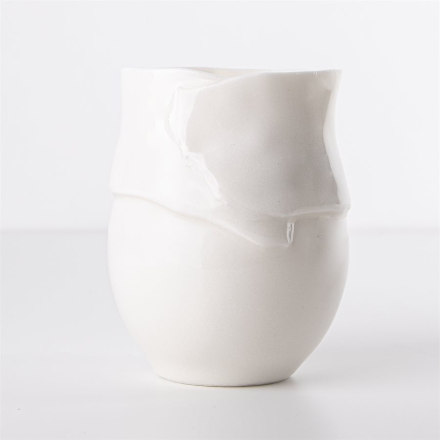 Verre en porcelaine pincée Verre en porcelaine pincée