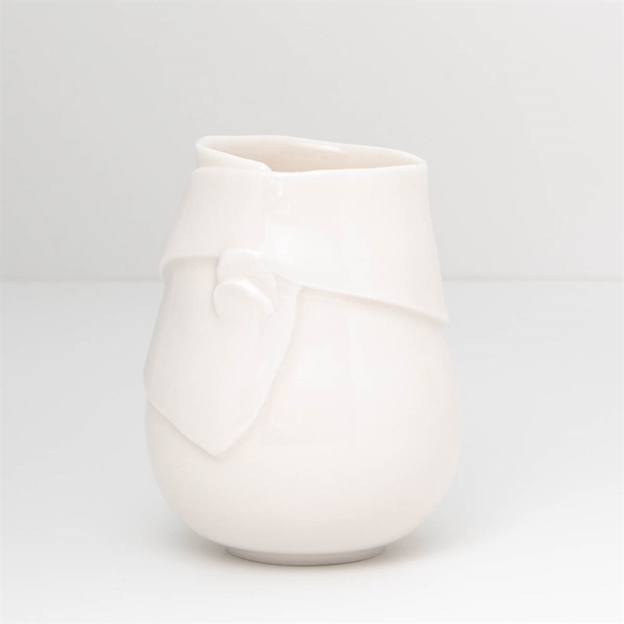 Verre en porcelaine pincée Verre en porcelaine pincée