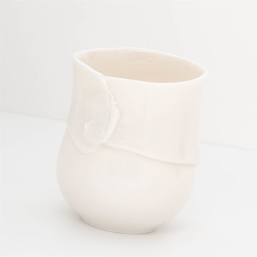 Verre en porcelaine pincée Verre en porcelaine pincée
