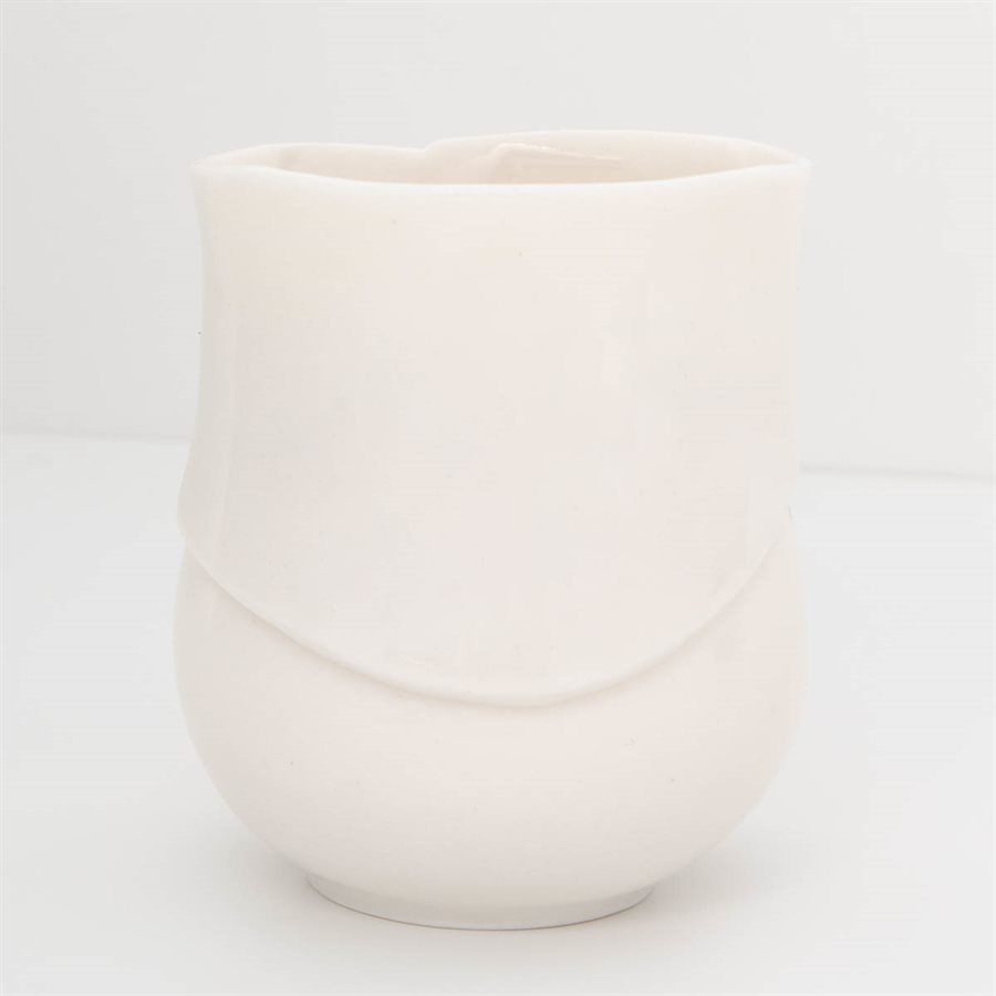 Verre en porcelaine pincée Verre en porcelaine pincée