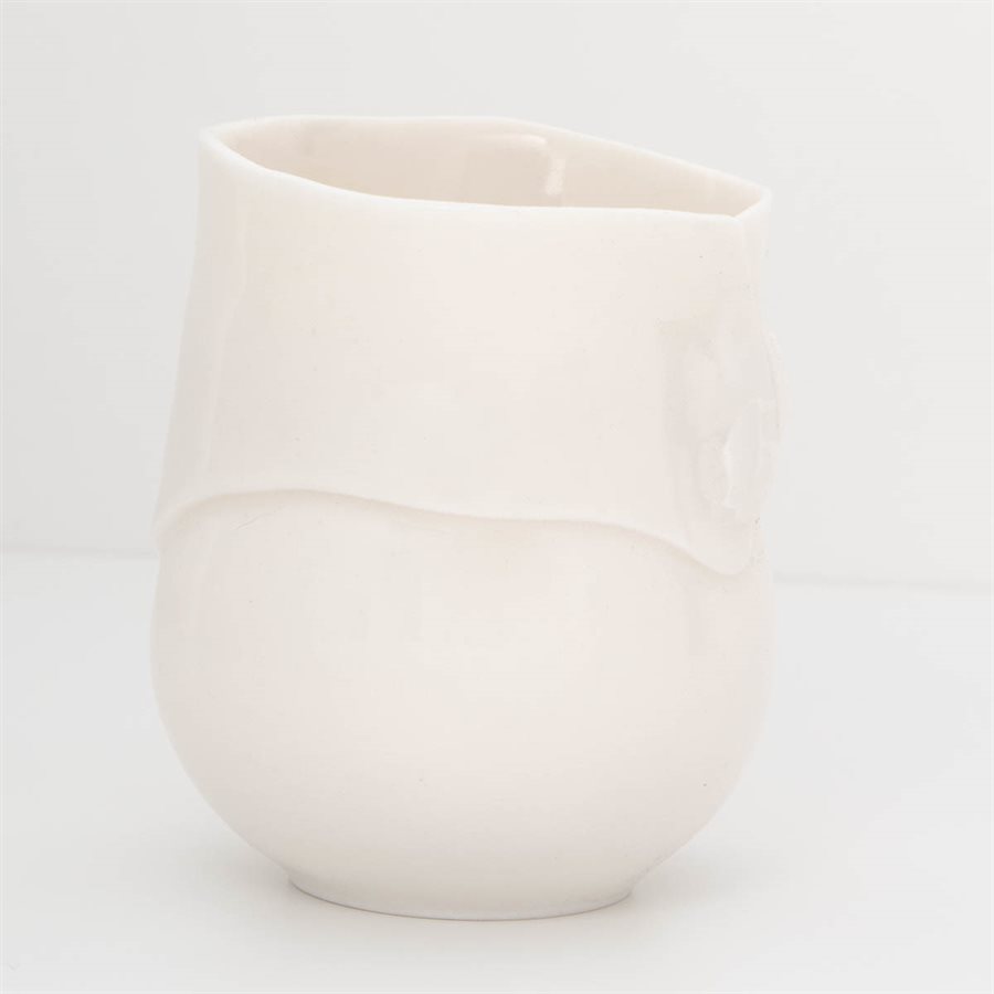 Verre en porcelaine pincée Verre en porcelaine pincée